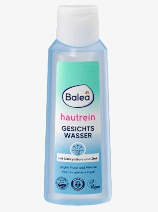 Balea Hautrein sejas toniks, pret pūtīšu, 200 ml, vegāns